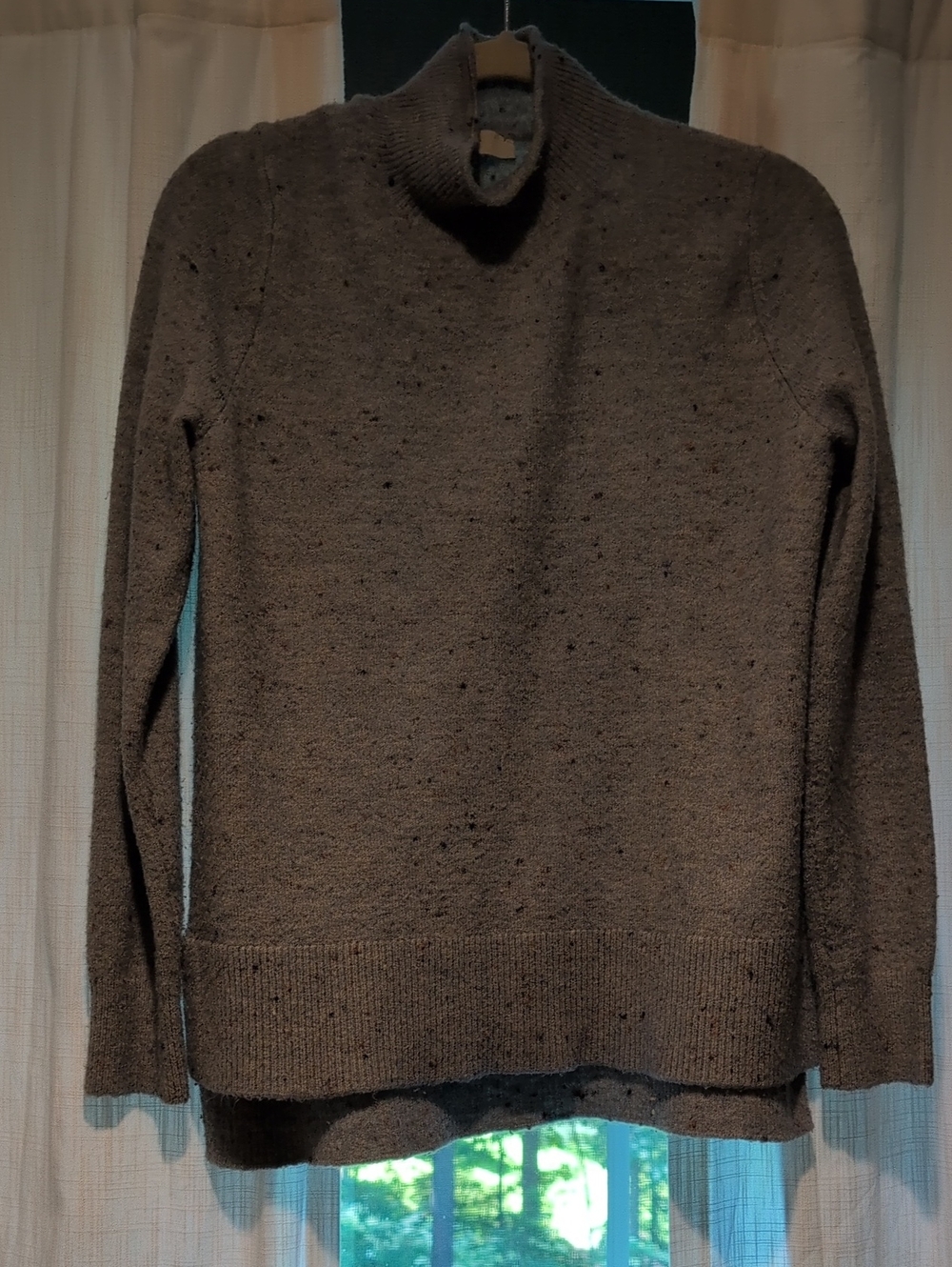 LOFT Speckled Women's Turtleneck Sweater